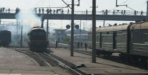 South Korean railway head visits Pyongyang