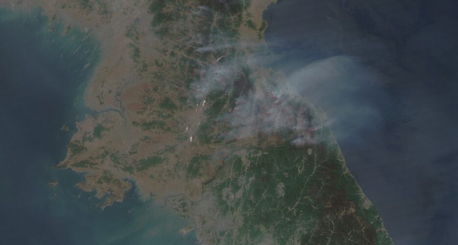 N. Korea implements remote forest fire monitoring system