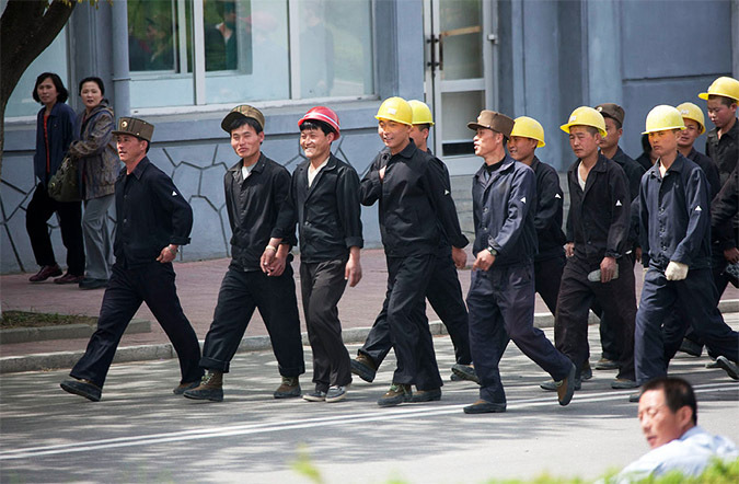 Happy North Korean ‘slaves’ in Vladivostok