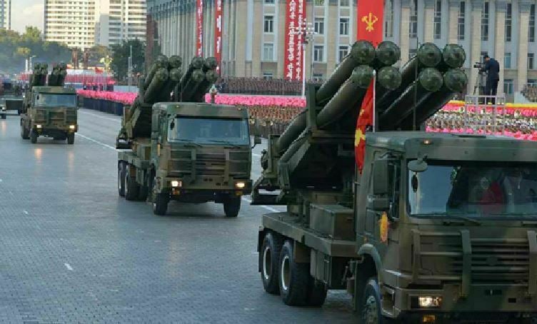 N.Korea fires short-range projectiles off east coast
