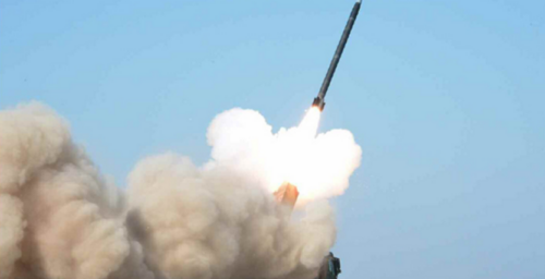 North Korea reveals pictures of multiple rocket launch test