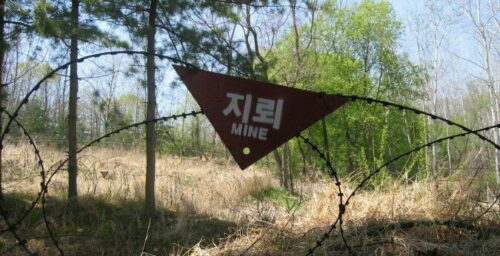 Foreign worker steps on landmine at inter-Korean border area