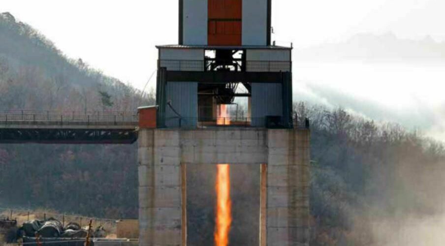 North Korea conducts successful ICBM engine test – KCNA