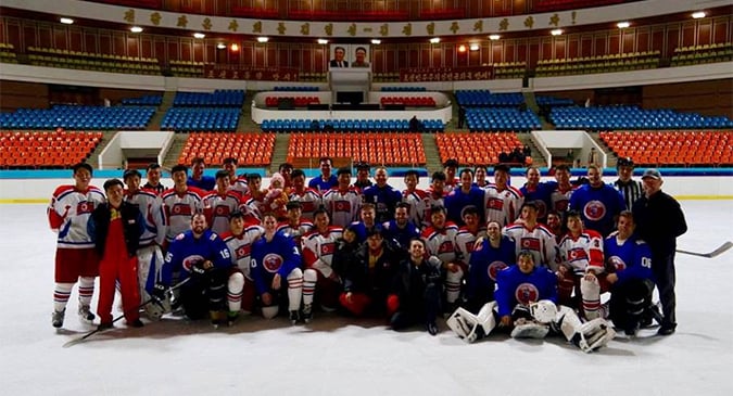Give pucks a chance: ice hockey diplomacy in North Korea