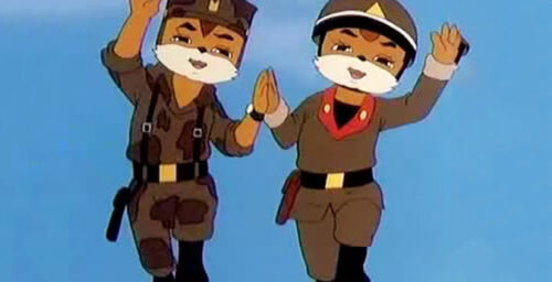 Propaganda starts early: North Korea’s cruel and crude cartoons
