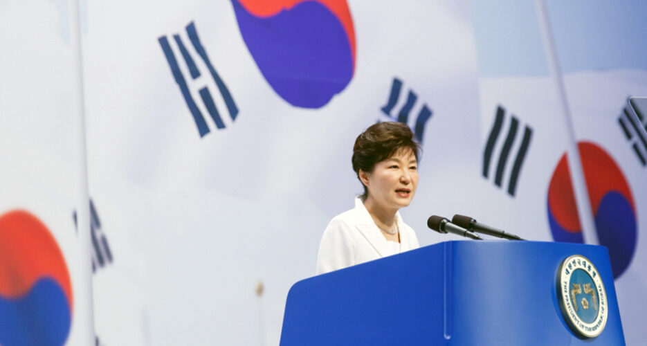 President Park bashes N.Korea on Independence Day speech