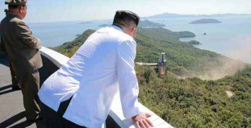 Kim Jong Un supervises satellite rocket engine test: State media