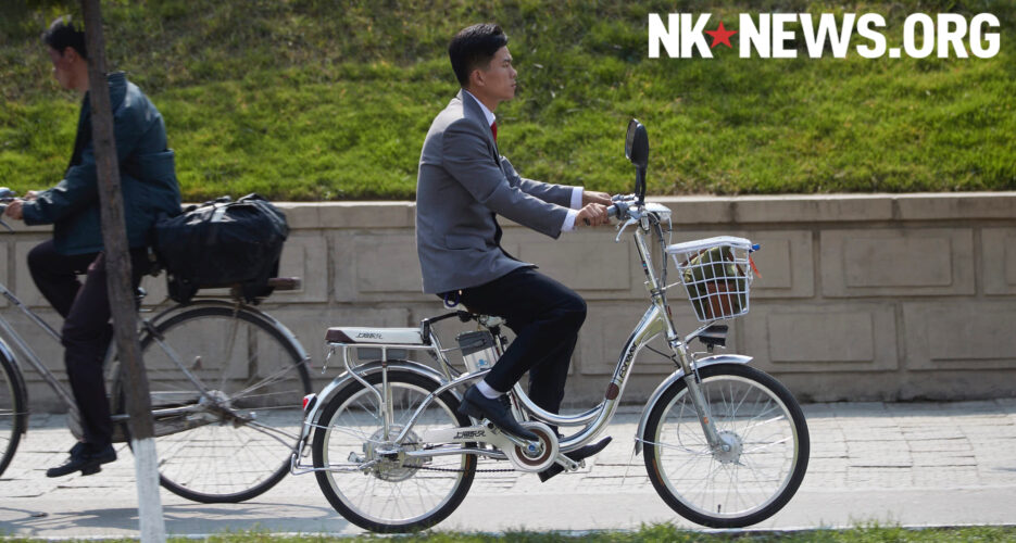 N.Koreans increasingly riding electric bicycles, photos reveal