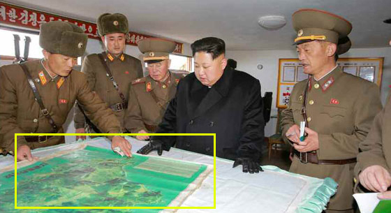 Kim Jong Un, KPA seen targeting South Korean island