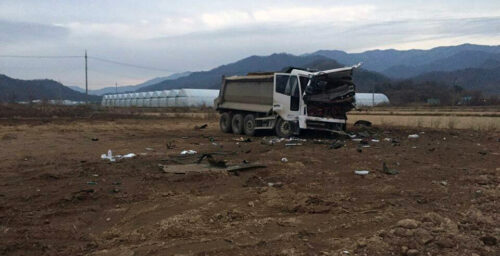 Anti-tank mine explosion kills a S.Korean driver near DMZ