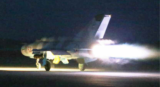 N.Korea conducts night combat flight drill, rocket firing contest