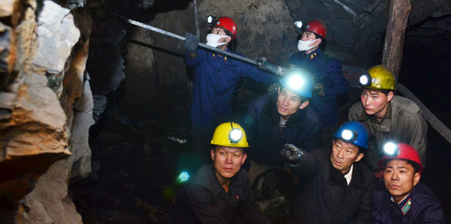 N.Korea launches new alert device for “mining sector” accidents