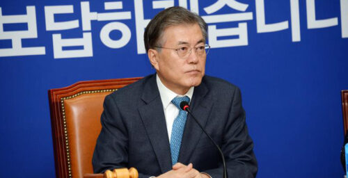 S.Korean presidential candidate Moon reverses position on THAAD deployment