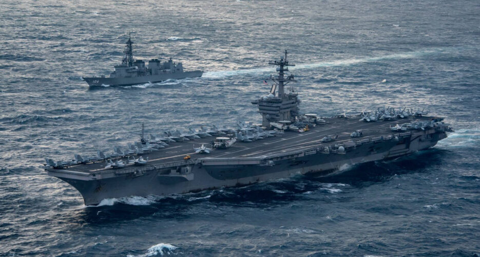 U.S. nuclear-powered aircraft carrier to enter South Korea for military drills