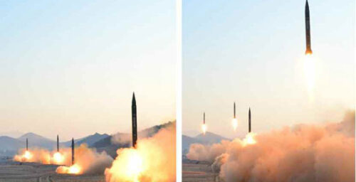 North Korea conducts missile test targeting U.S. bases in Japan: KCNA