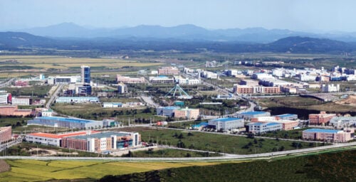Over 100 South Korean-owned cars no longer visible at Kaesong Industrial Complex