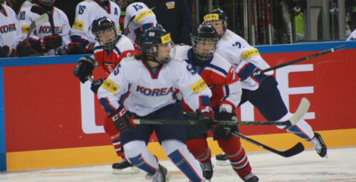 S.Korea wins 3-0 against North in Women’s Ice Hockey match in South
