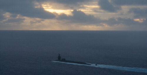 U.S. nuclear-powered submarine armed with Tomahawk missiles arrives in S.Korea
