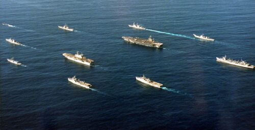 Facing sharp policy choices, U.S. sends navy strike group to Koreas