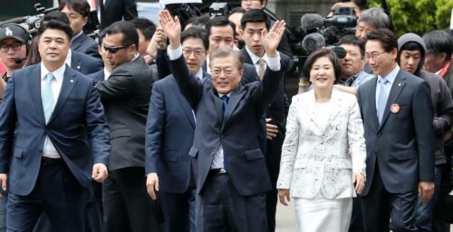 President Moon Jae-in says he will go to U.S. for N. Korea talks “immediately”