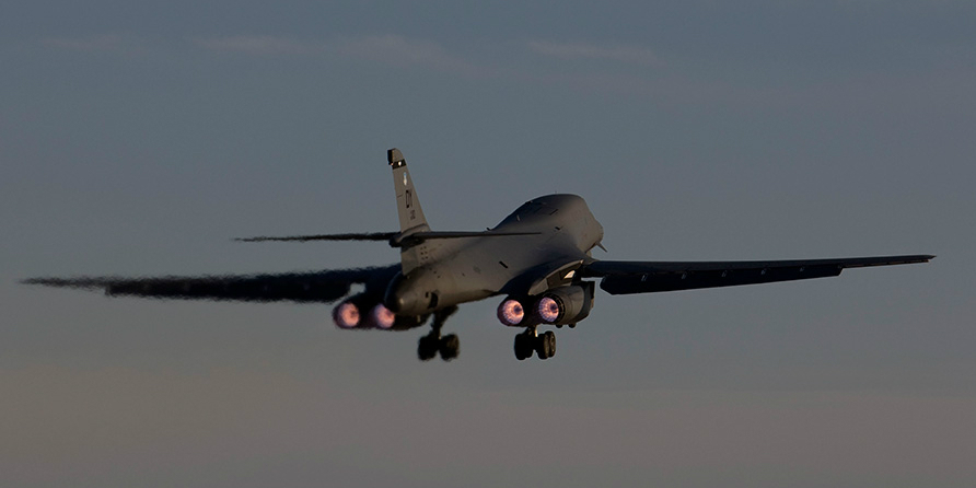 U.S. supersonic strategic bombers stage military drills over Korean peninsula