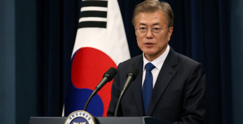 Moon: Denuclearizing N. Korea only possible with strong alliance