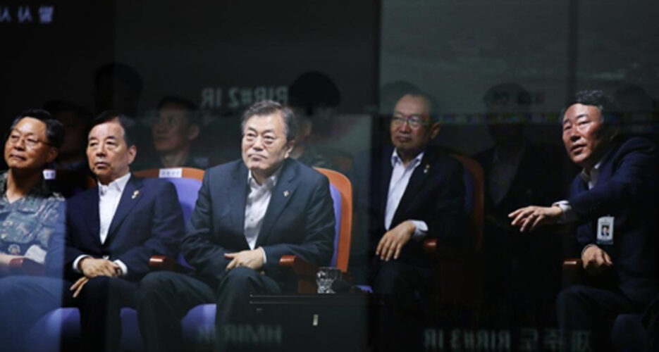 Moon Jae-in oversees test launch of S. Korea’s Hyunmoo-2 ballistic missile