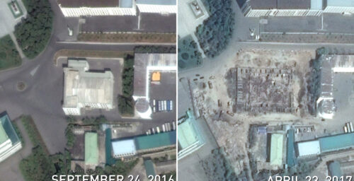 Reconstruction underway at Pyongyang’s Ministry of People’s Security compound