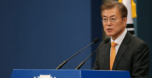 South Korea “considering the possibility” North Korea tested ICBM: Moon