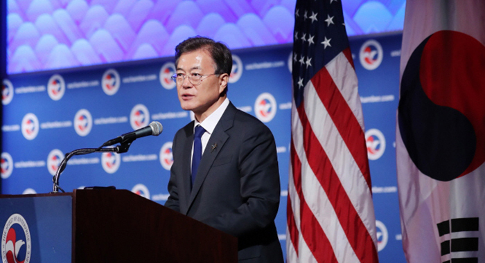South Korea supports Trump’s “strong power” approach to N. Korea, says Moon