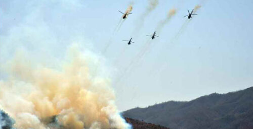 N. Korean state TV shows special forces attack on mock-up S. Korean missiles