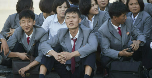 Fight the power: A rare student protest in North Korea