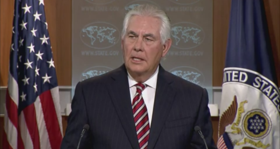 Tillerson: N. Korea has shown a “level of restraint” since new UNSC resolution