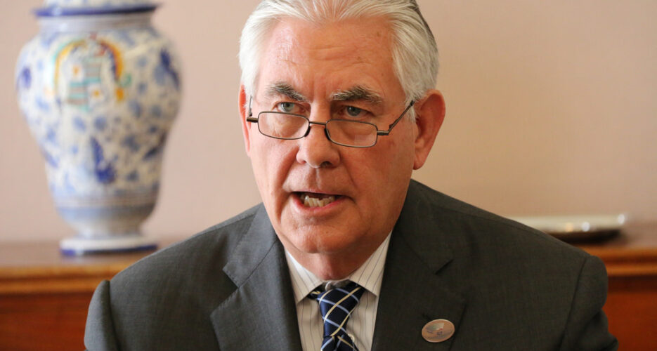 Tillerson calls for Russia and China to take “direct action” against North Korea