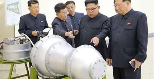 Kim Jong Un inspects thermonuclear weapon to be loaded in ICBM warhead