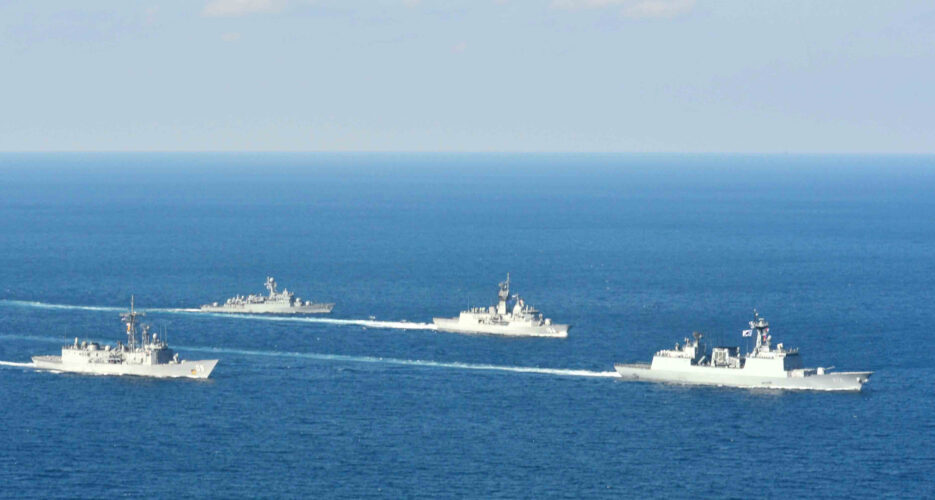 U.S., ROK, Australian navies conduct joint WMD-interdiction exercises