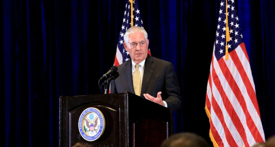 Tillerson says he’s unaware of plans to delay military drills with South Korea