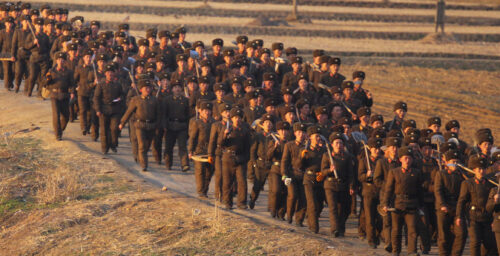 An unusually quiet North Korean April, in pictures