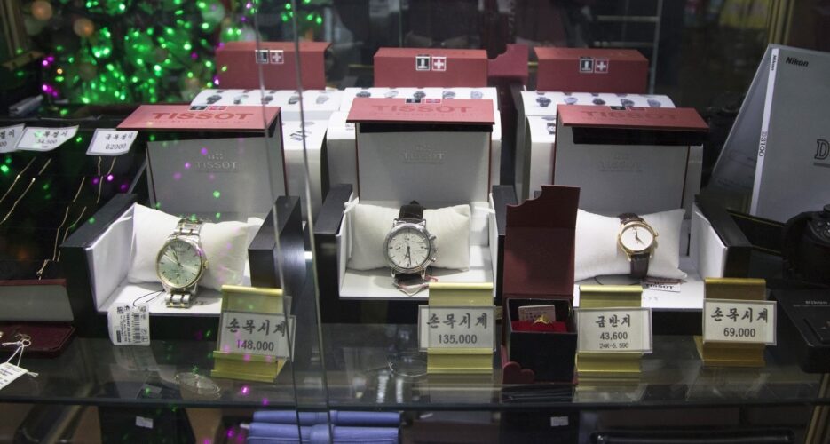 Tissot watches still for sale in Pyongyang, despite UN Security Council sanctions