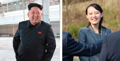 Amid high security, Kim Jong Un and sister flew separately into Singapore