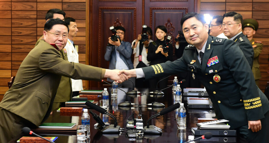 Two Koreas agree to fully restore east, west coast military communication lines