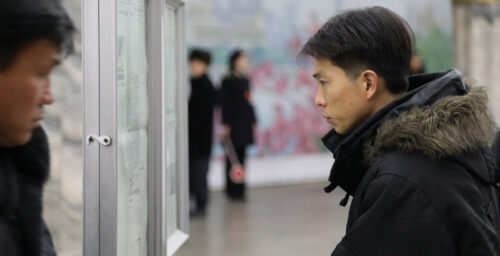North Korean media denounces South for “preposterous” sanctions support