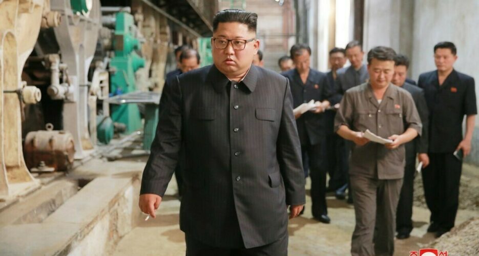 Kim Jong Un rebukes staff, government officials during factory visits in Sinuiju