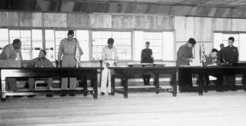 Fragile peace: the signing of the Korean Armistice Agreement