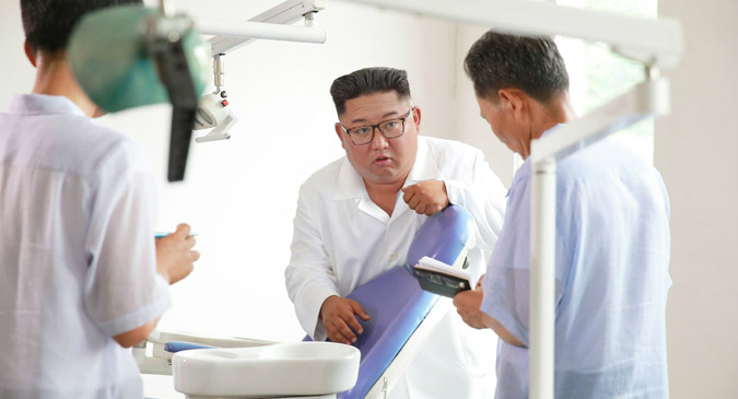 Kim Jong Un reprimands country’s health sector for “hibernating,” lax management