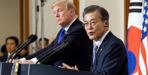 Trump supports Seoul sending humanitarian aid to North Korea: Blue House