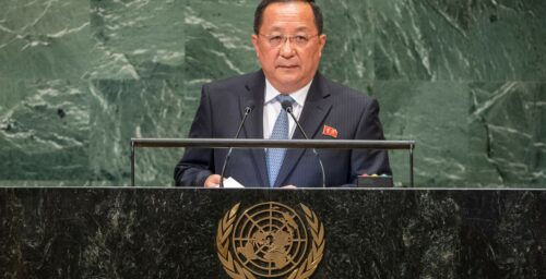 North Korea will not disarm unilaterally, without trust in U.S.: Ri Yong Ho