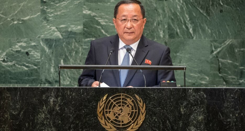 North Korea will not disarm unilaterally, without trust in U.S.: Ri Yong Ho