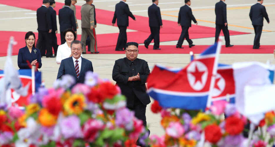 Moon Jae-in arrives in Pyongyang for third summit with Kim Jong Un