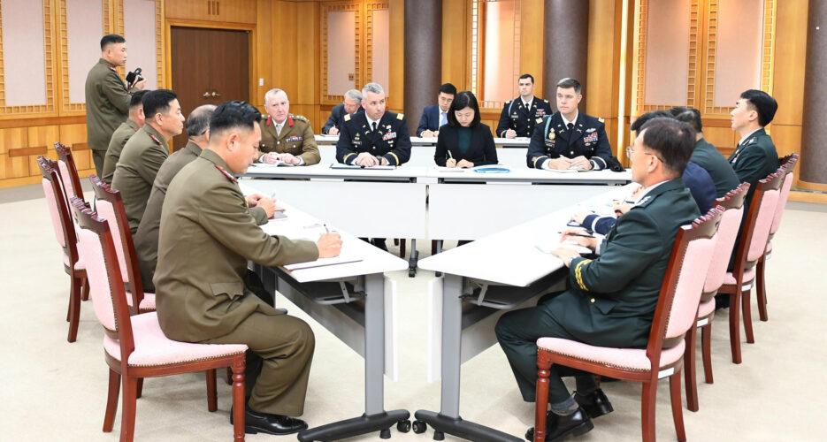 Two Koreas, United Nations Command wrap-up talks on demilitarizing JSA